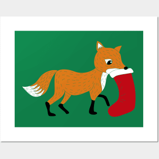 Festive as Fox Posters and Art